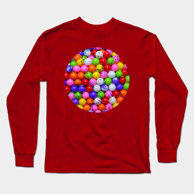 Rainbow Jawbreaker Hard Candy Photo Long Sleeve T-Shirt by love-fi